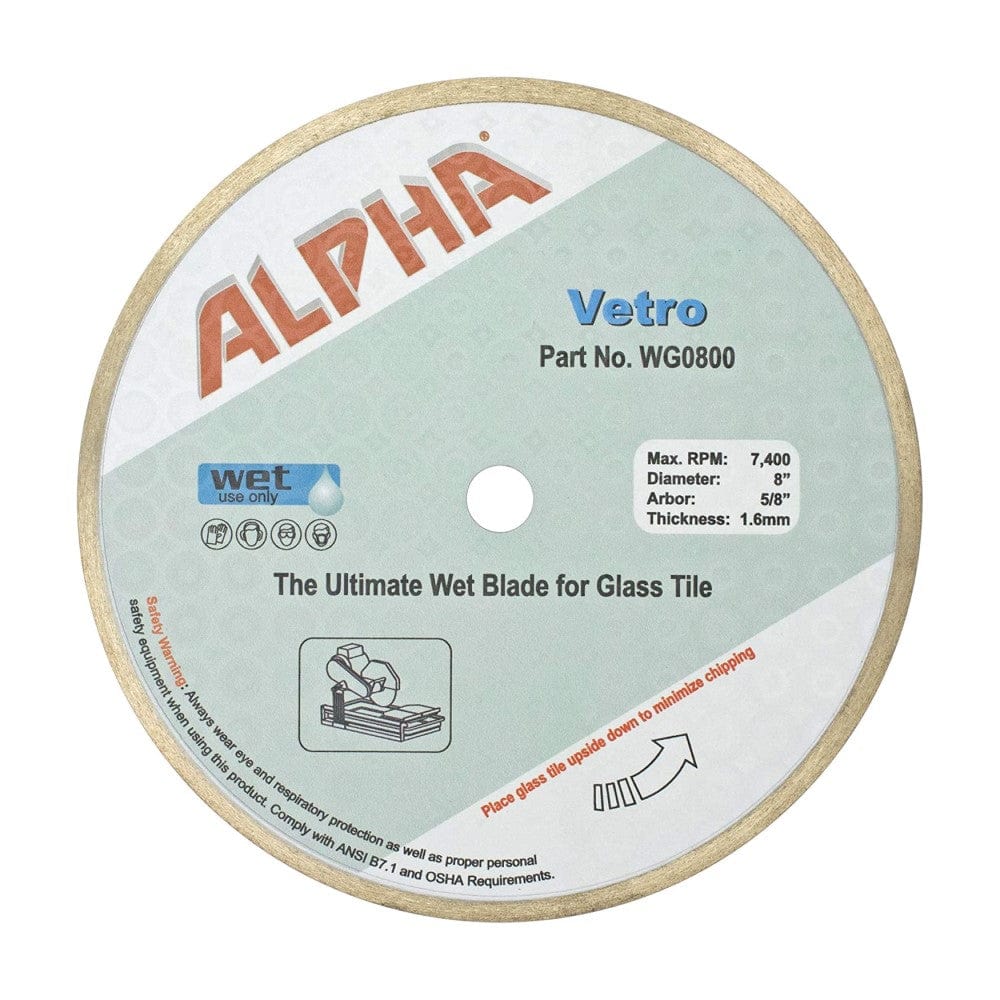 Alpha Vetro Wet Blade for Glass Tile - Image 3