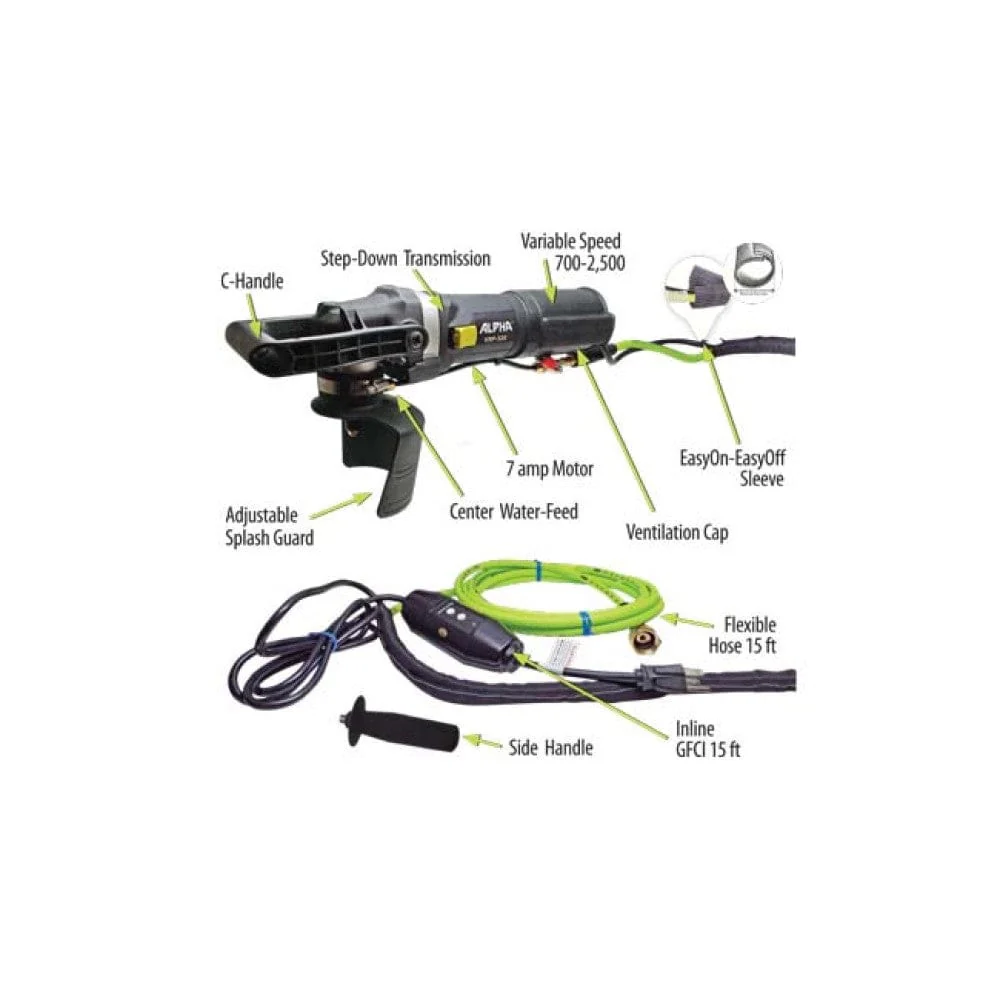 Alpha VSP-320 Variable Speed Wet Polisher - Image 3