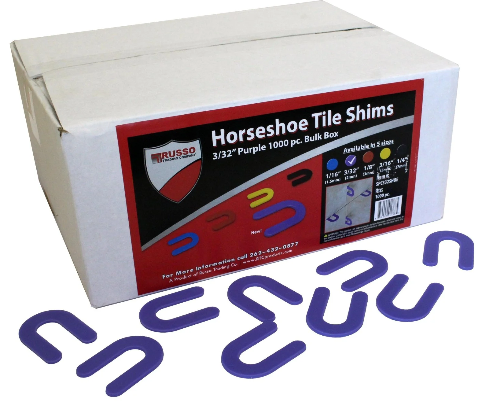 RTC Products Bulk Horseshoe Tile Spacers - Image 4