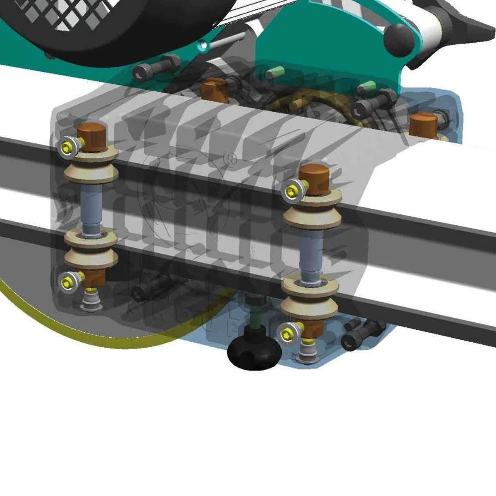 Imer Combicut 350/1200 iPower 14” Stone/Paver Saw 220v (48" Rip) - Image 3