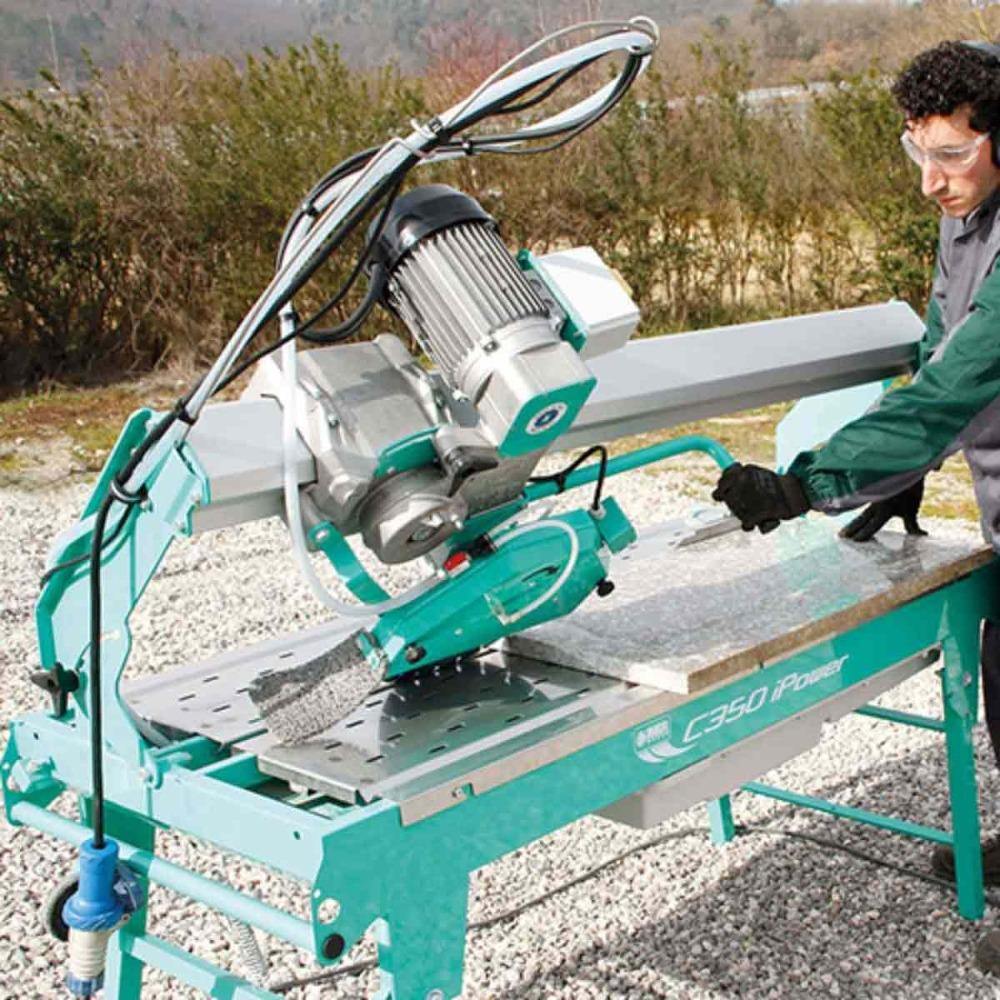 Imer Combicut 350/1200 iPower 14” Stone/Paver Saw 220v (48" Rip) - Image 5