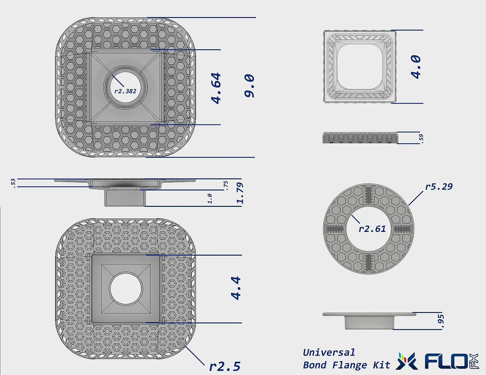 FloFX Universal Shower Drain Bodies - Image 7