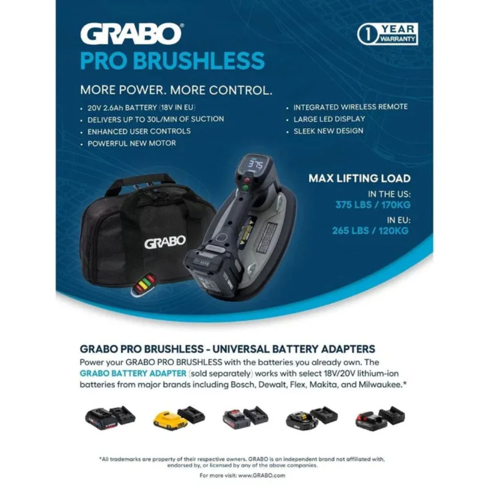 GRABO Pro Brushless Suction Cup - Image 3