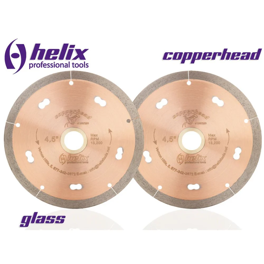 Helix Copperhead Glass Blade