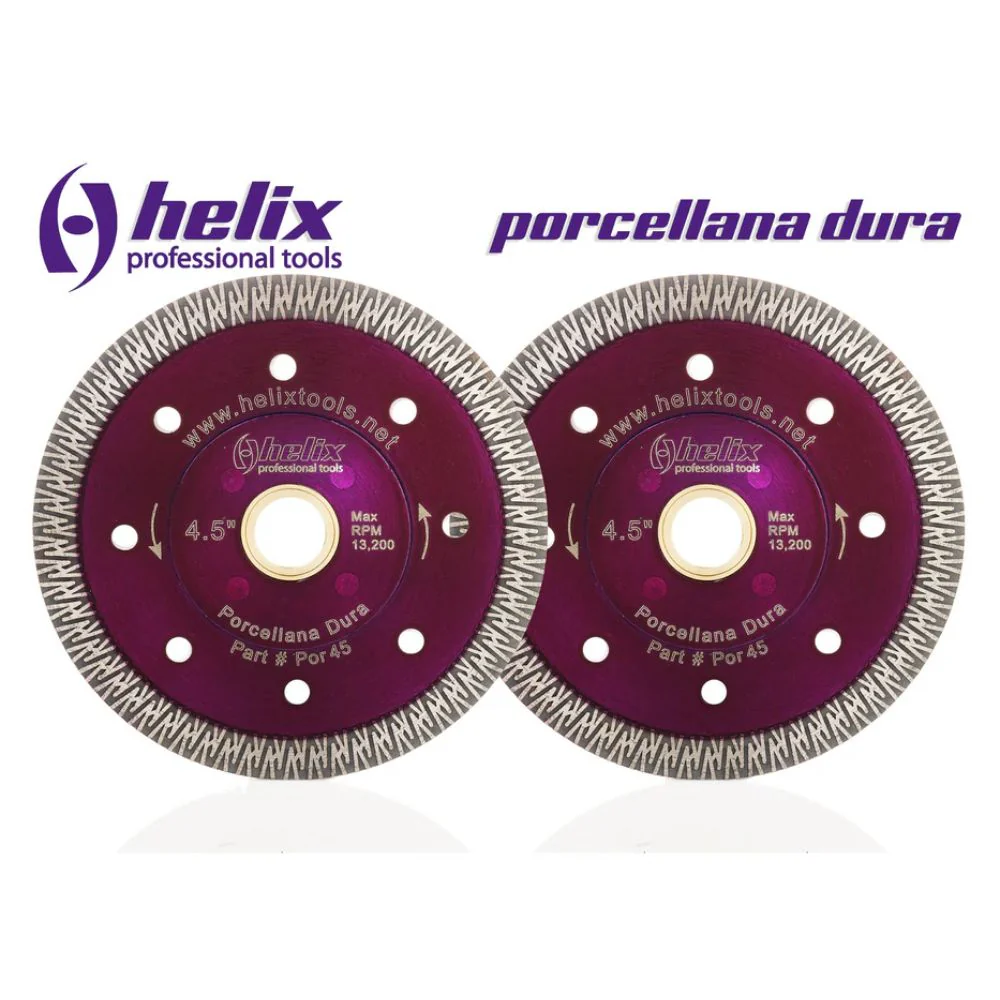 Helix Porcellana Dura Flanged Blades