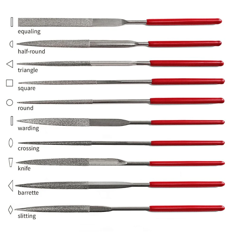 Hi-Tech 10 Piece Diamond File - Image 2