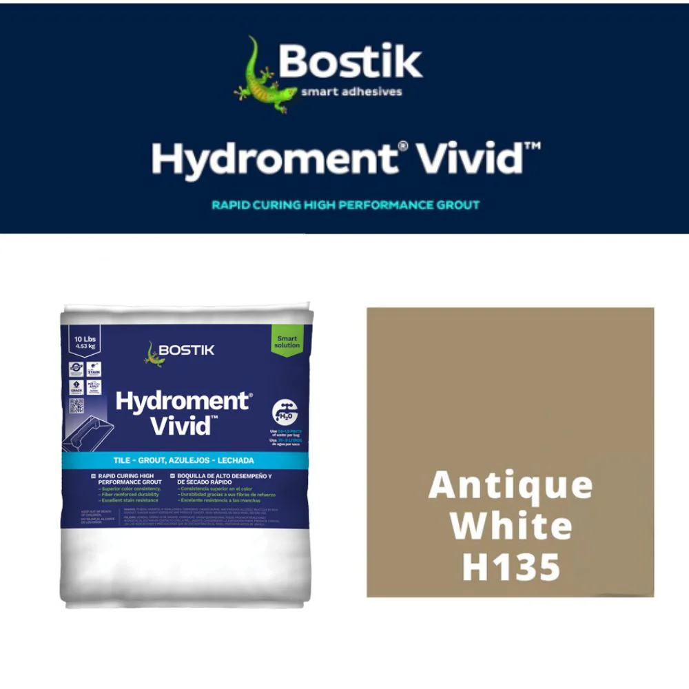Hydroment® Vivid™ Grout Rapid Curing Cement Grout - 10 lb. Bag - Image 3