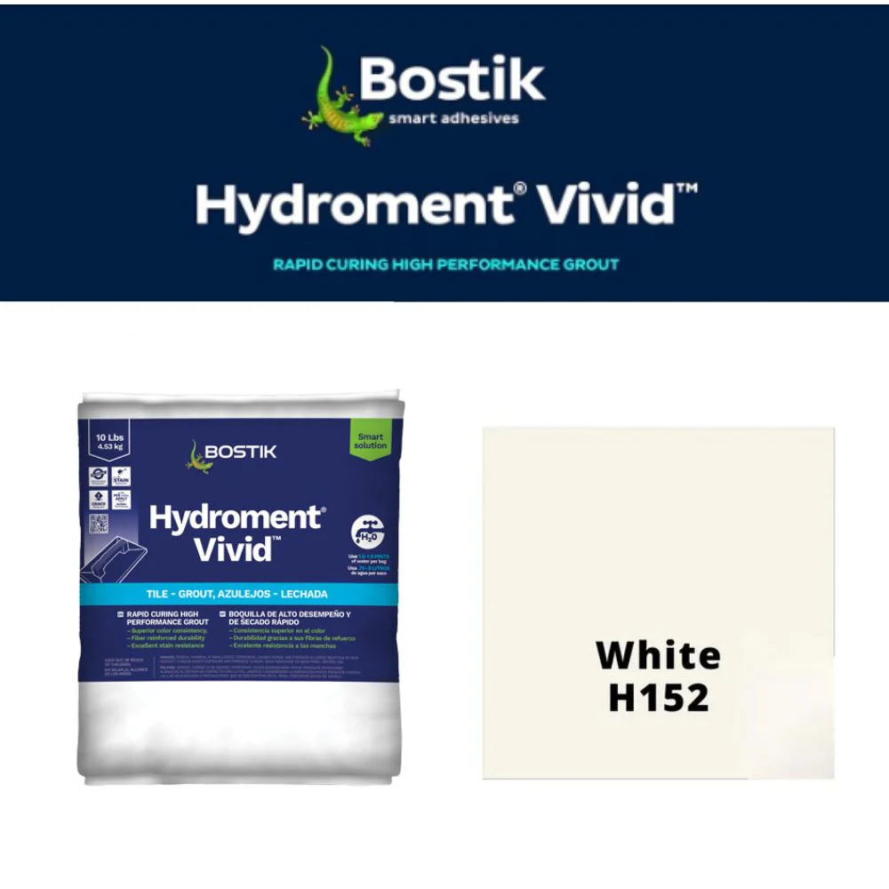 Hydroment® Vivid™ Grout Rapid Curing Cement Grout - 10 lb. Bag - Image 34