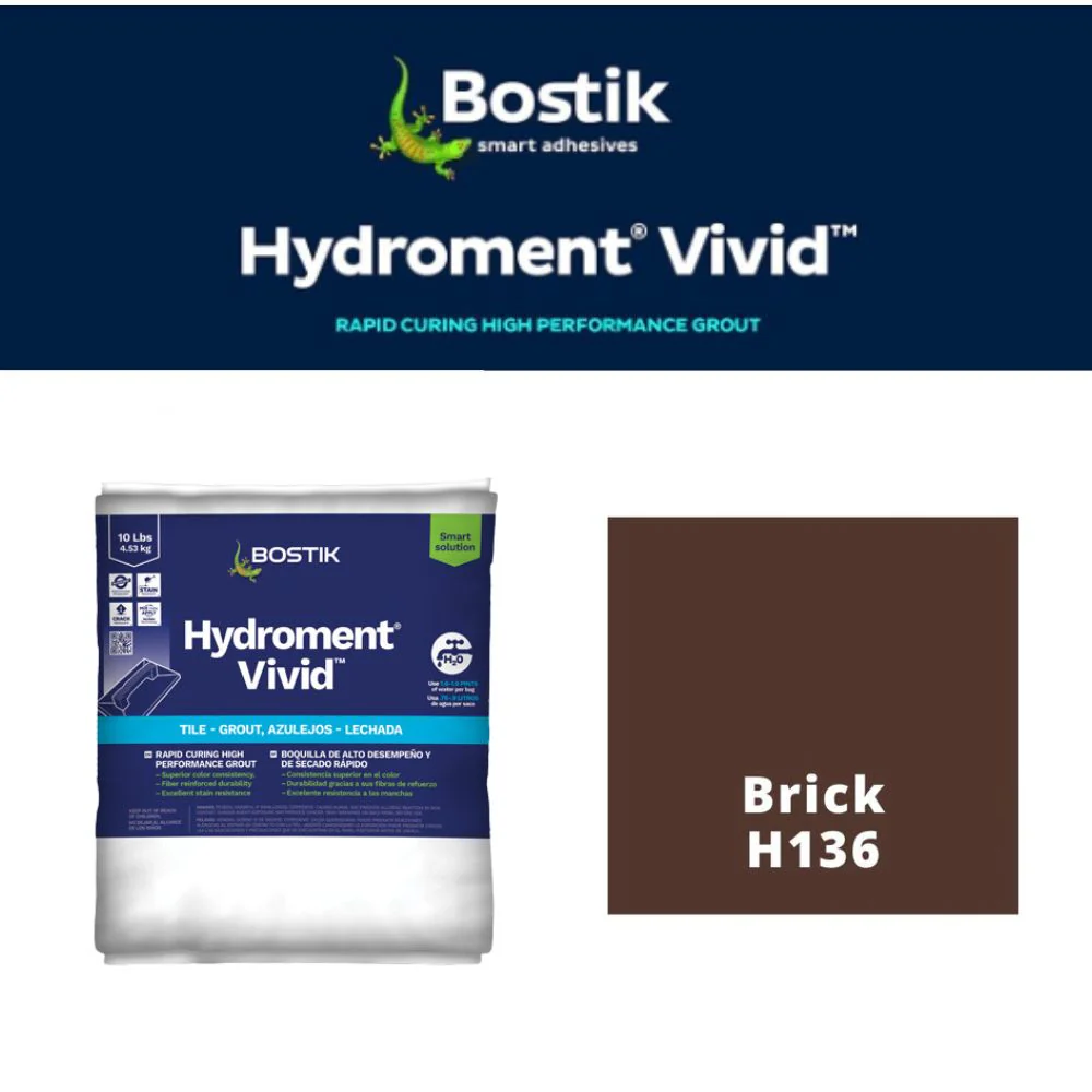 Hydroment® Vivid™ Grout Rapid Curing Cement Grout - 10 lb. Bag - Image 4