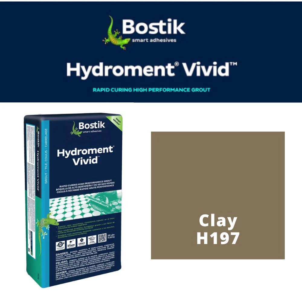 Hydroment® Vivid™ Grout - High Performance, Rapid Curing Cement Grout | 25 lb. Bag - Image 10