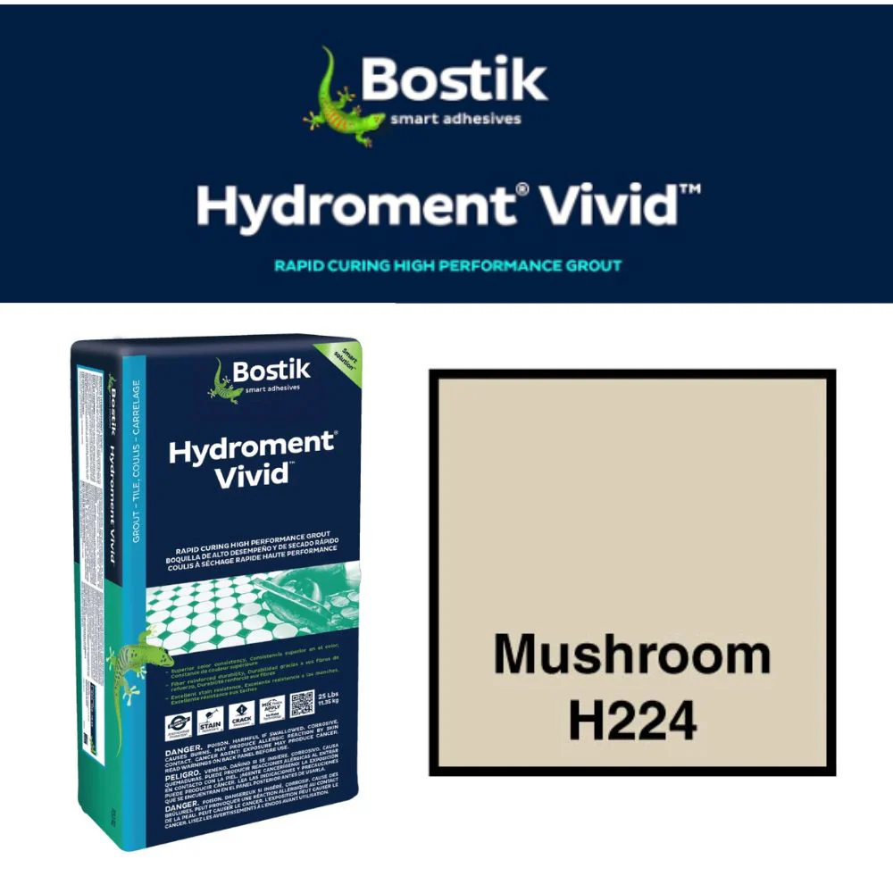 Hydroment® Vivid™ Grout - High Performance, Rapid Curing Cement Grout | 25 lb. Bag - Image 14