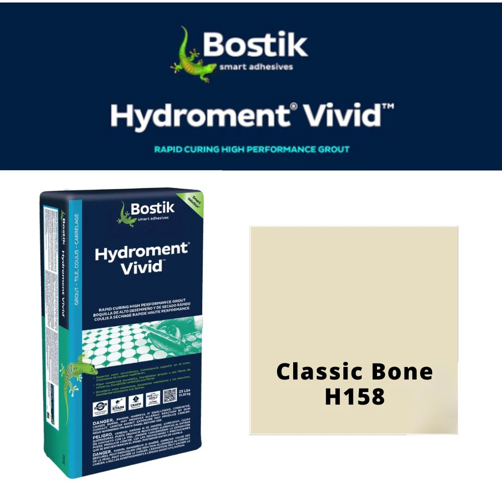 Hydroment® Vivid™ Grout - High Performance, Rapid Curing Cement Grout | 25 lb. Bag - Image 18
