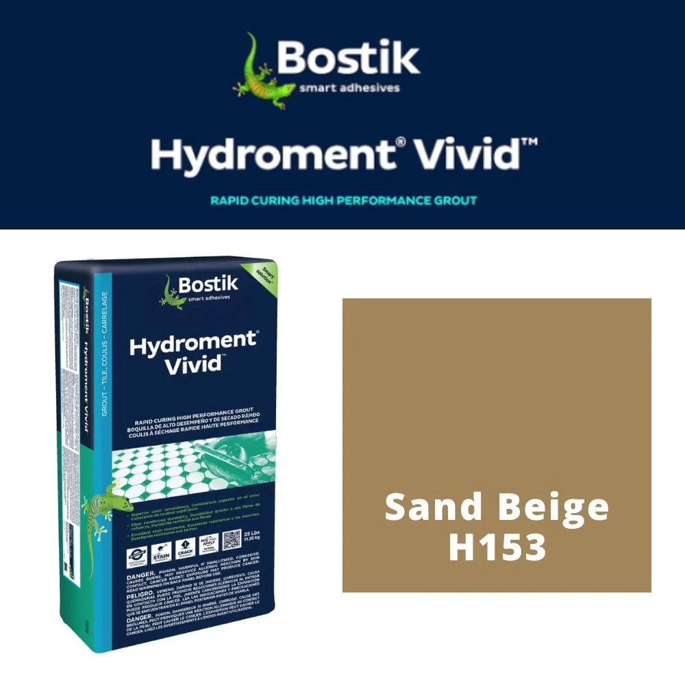 Hydroment® Vivid™ Grout - High Performance, Rapid Curing Cement Grout | 25 lb. Bag - Image 19