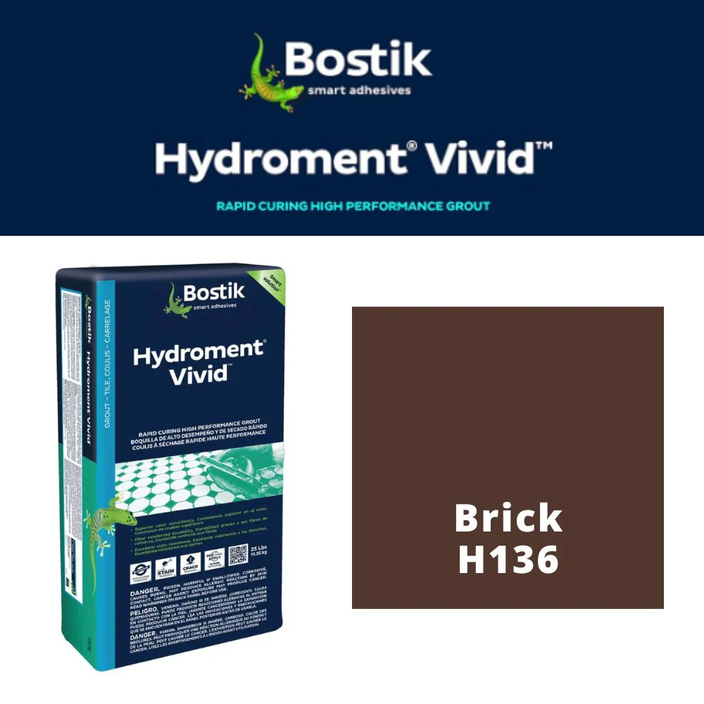 Hydroment® Vivid™ Grout - High Performance, Rapid Curing Cement Grout | 25 lb. Bag - Image 23