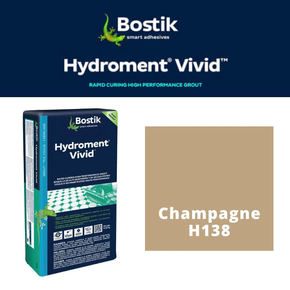 Hydroment® Vivid™ Grout - High Performance, Rapid Curing Cement Grout | 25 lb. Bag - Image 24