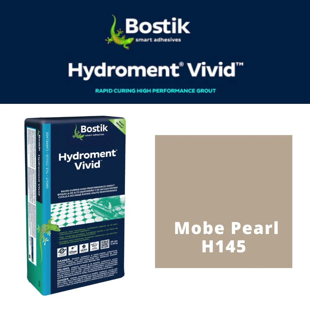Hydroment® Vivid™ Grout - High Performance, Rapid Curing Cement Grout | 25 lb. Bag - Image 25