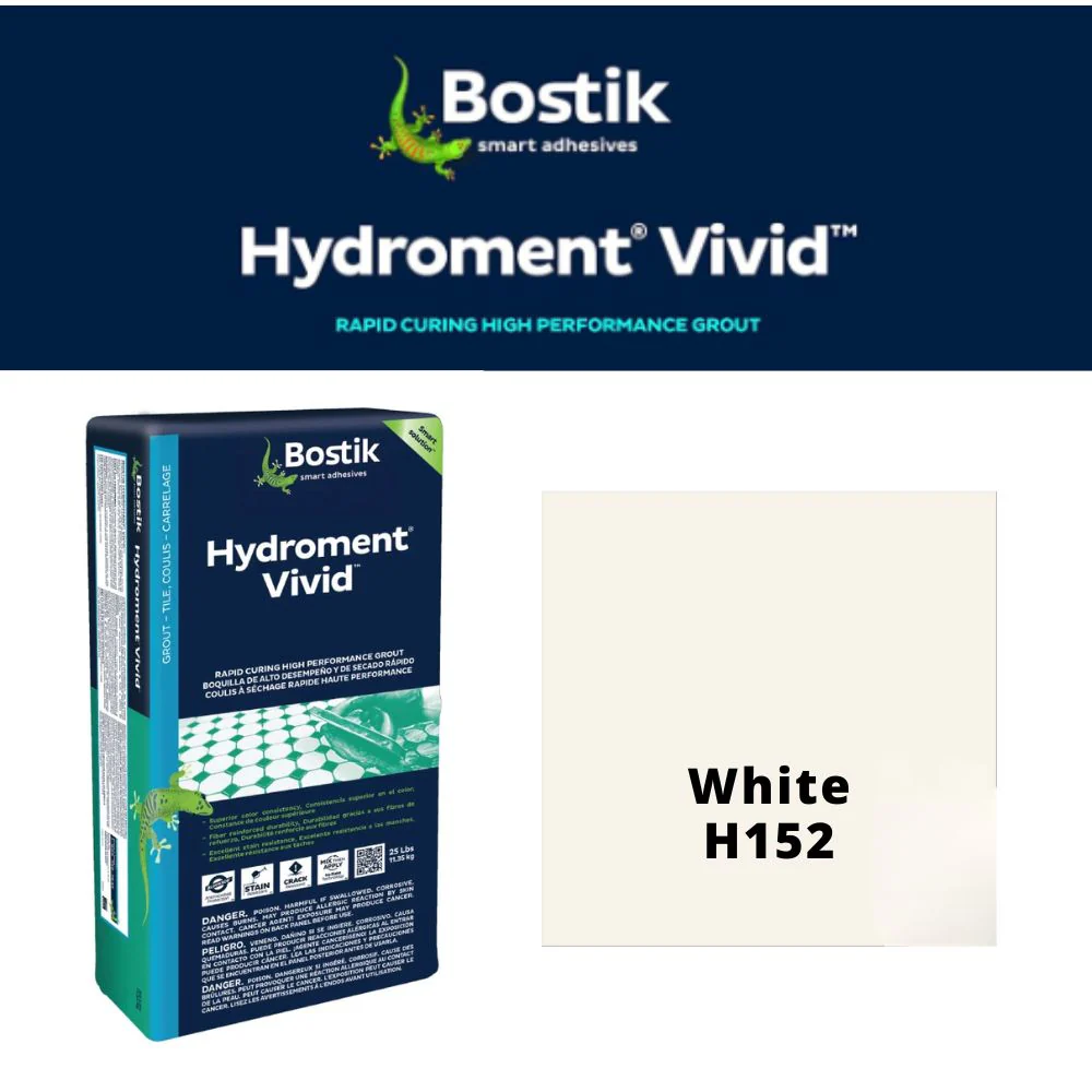 Hydroment® Vivid™ Grout - High Performance, Rapid Curing Cement Grout | 25 lb. Bag - Image 29