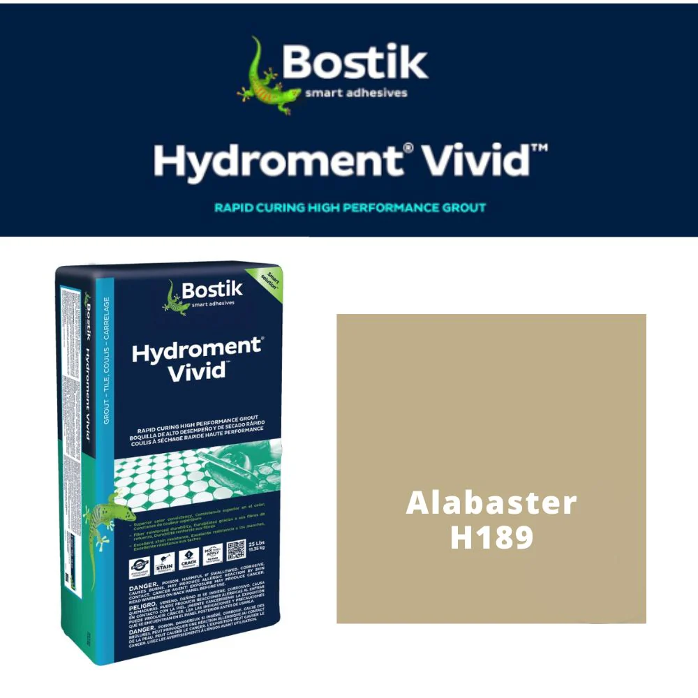 Hydroment® Vivid™ Grout - High Performance, Rapid Curing Cement Grout | 25 lb. Bag - Image 36