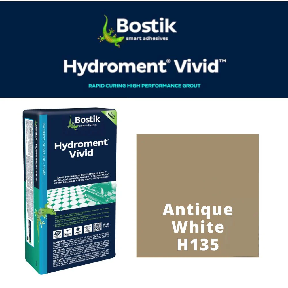 Hydroment® Vivid™ Grout - High Performance, Rapid Curing Cement Grout | 25 lb. Bag - Image 5