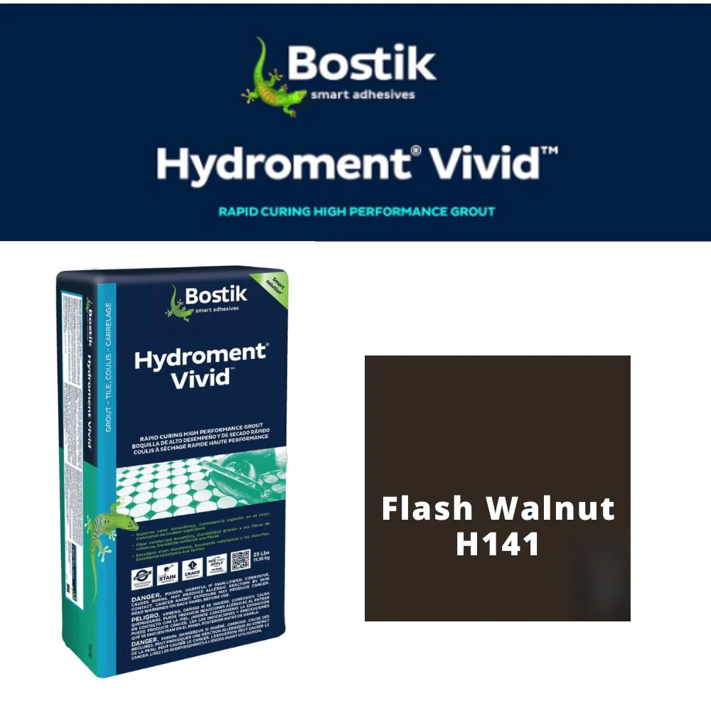 Hydroment® Vivid™ Grout - High Performance, Rapid Curing Cement Grout | 25 lb. Bag - Image 7