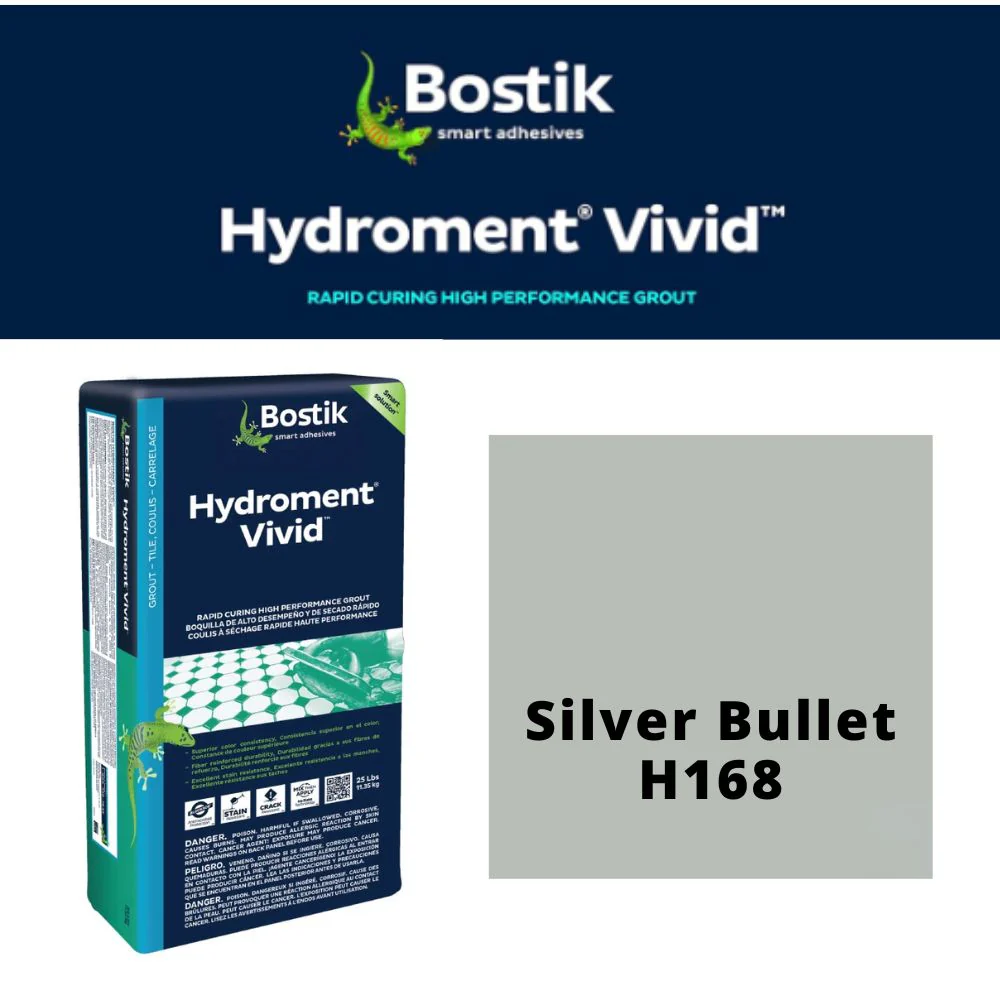 Hydroment® Vivid™ Grout - High Performance, Rapid Curing Cement Grout | 25 lb. Bag - Image 9