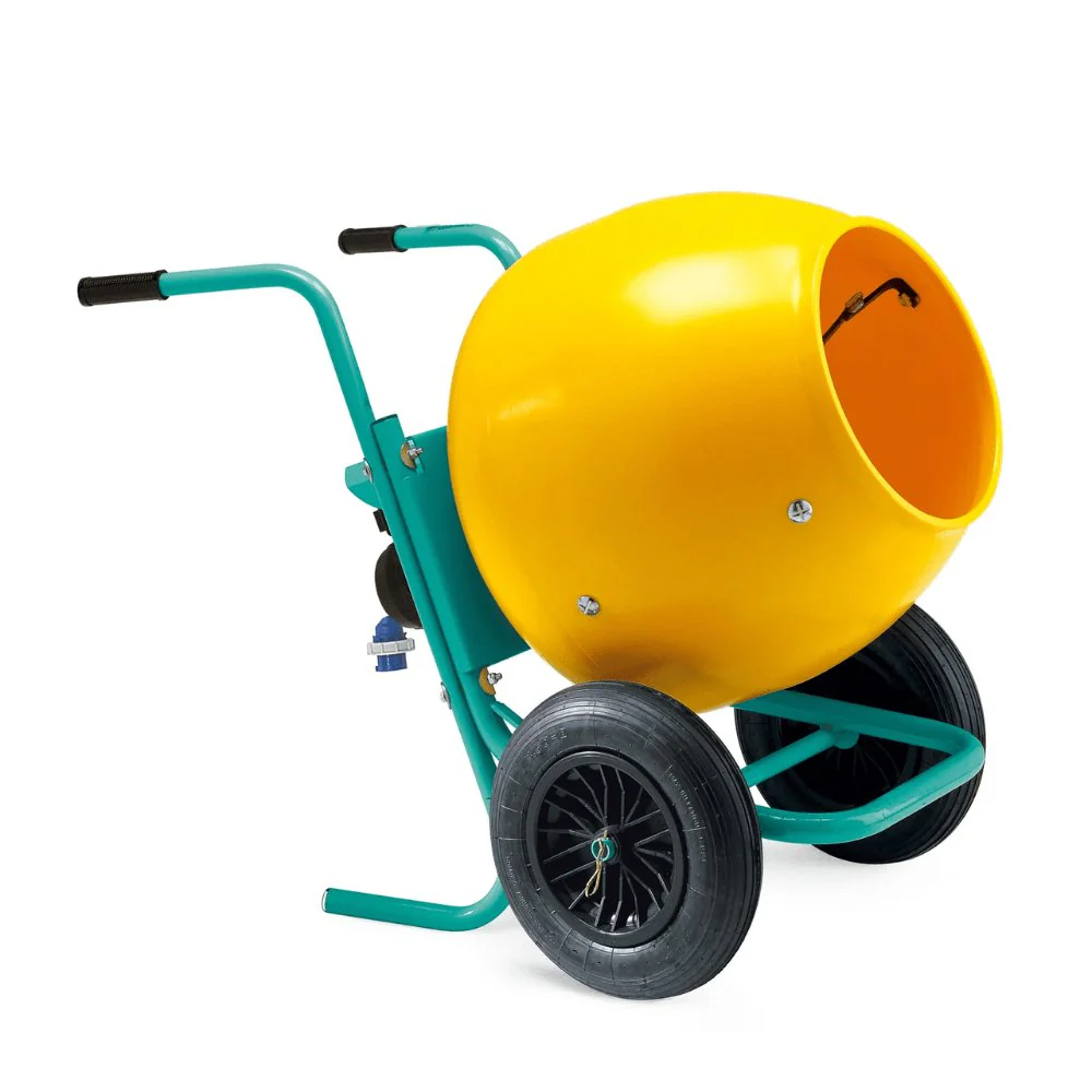 Imer Wheelman II Portable 5CF Wheelbarrow Style Mixer
