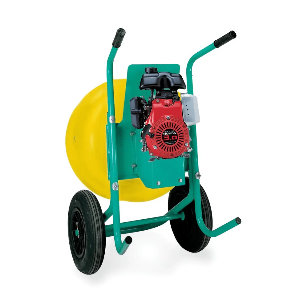 Imer Wheelman II Portable 5CF Wheelbarrow Style Mixer - Image 2