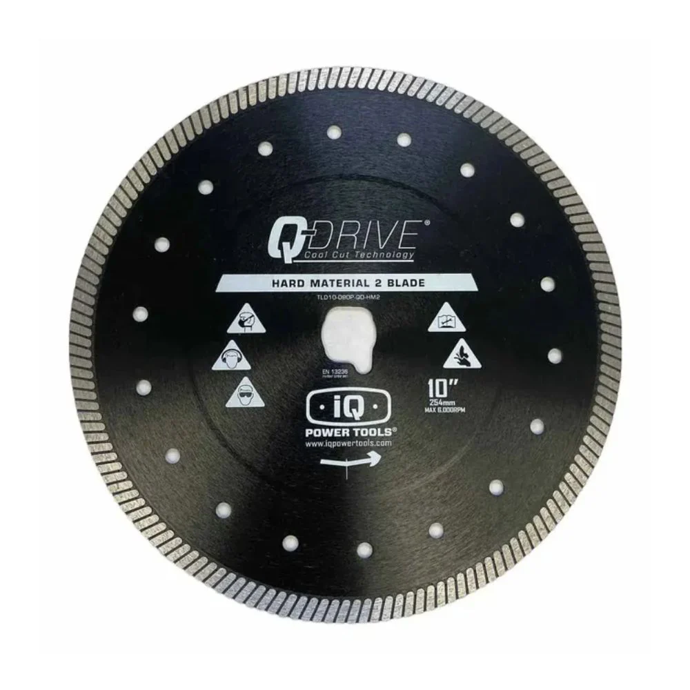 iQ Power Tools 10" Q-Drive Hard Material Turbo Cutter Dry Blade