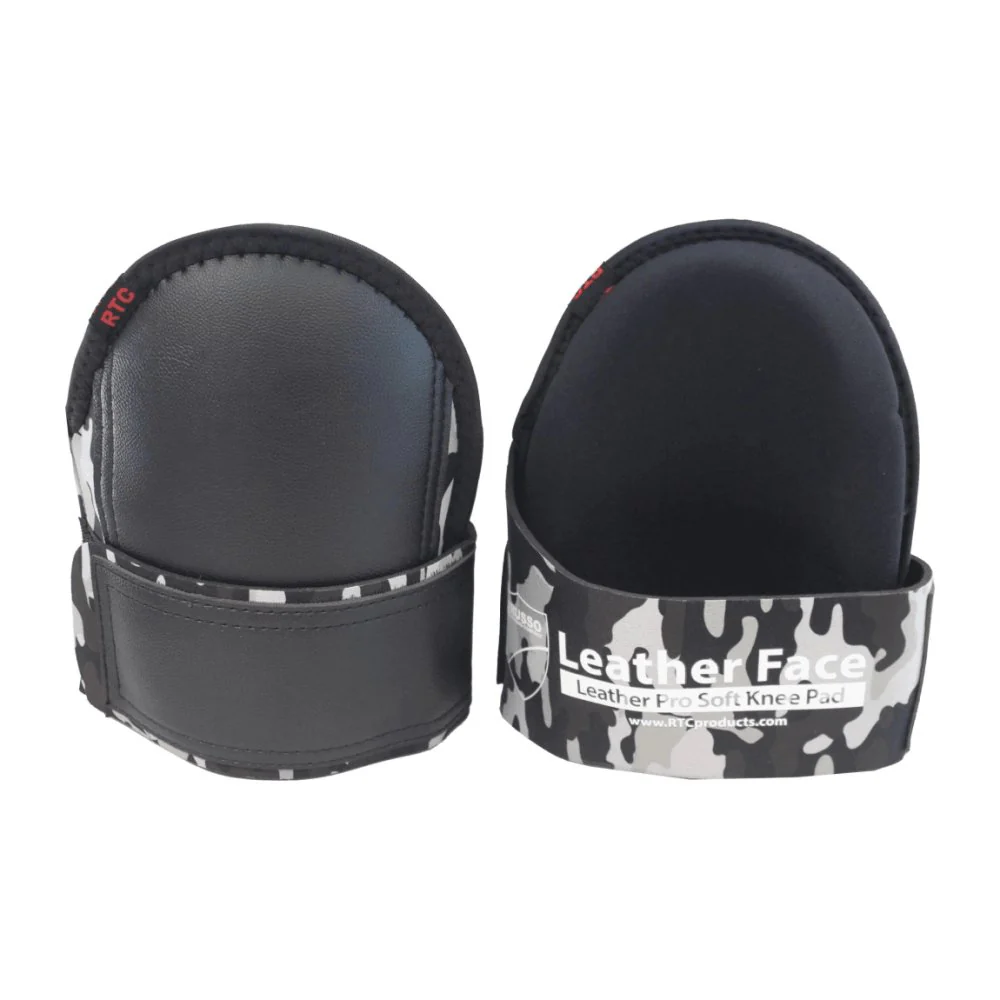 RTC Products Leather Face Kneepads