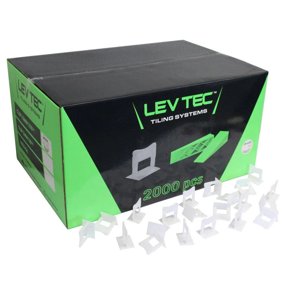 LEVTEC Tile Leveling Clips 1/16"