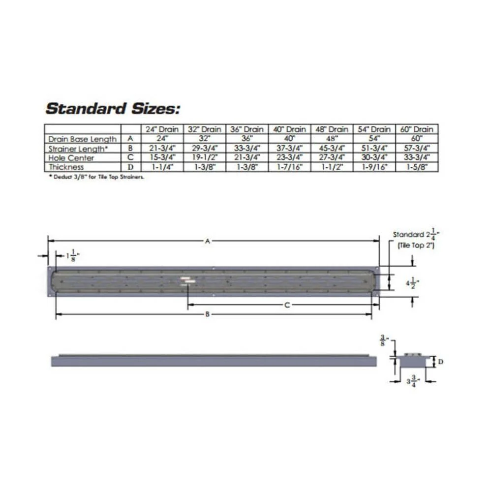 Noble FreeStyle Linear Drains ABS - Image 4