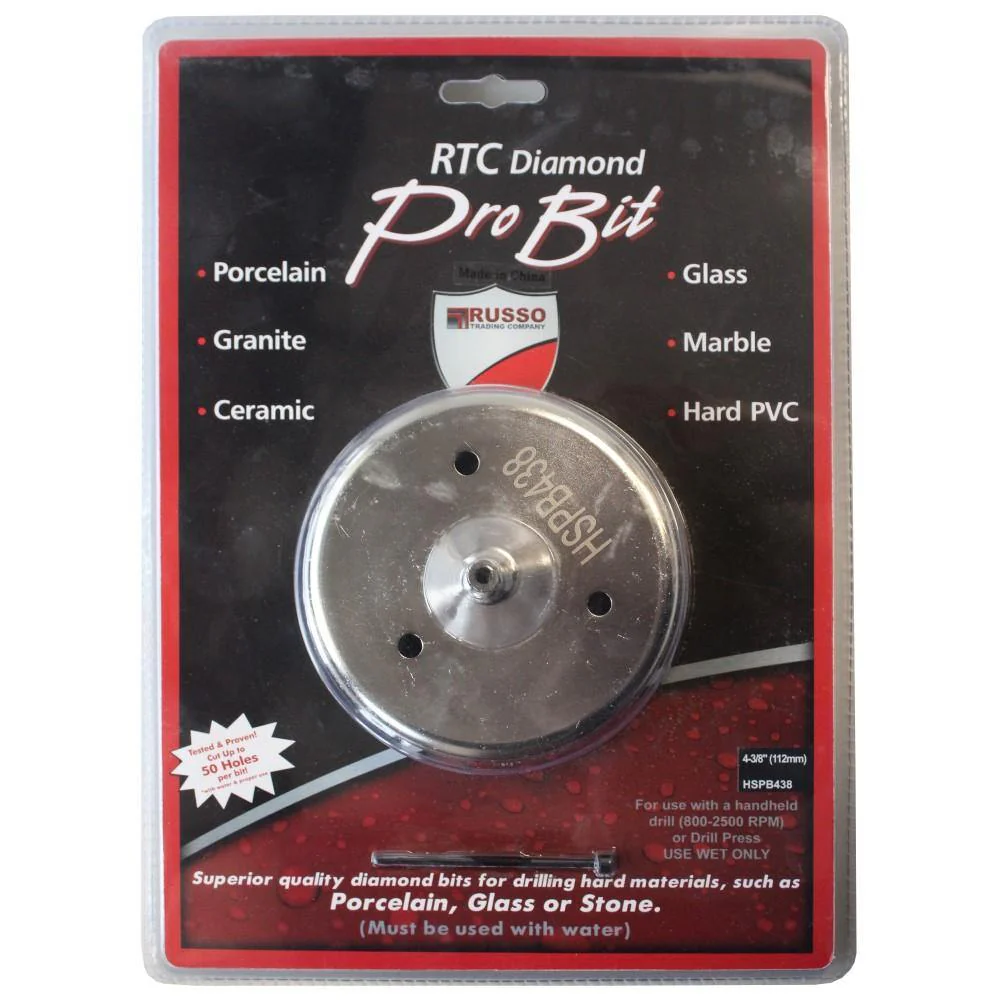 RTC Products Pro Bit Porcelain Diamond Hole Saws - Image 13