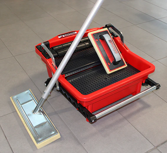 RTC Products Pedal Roller Grout Bucket