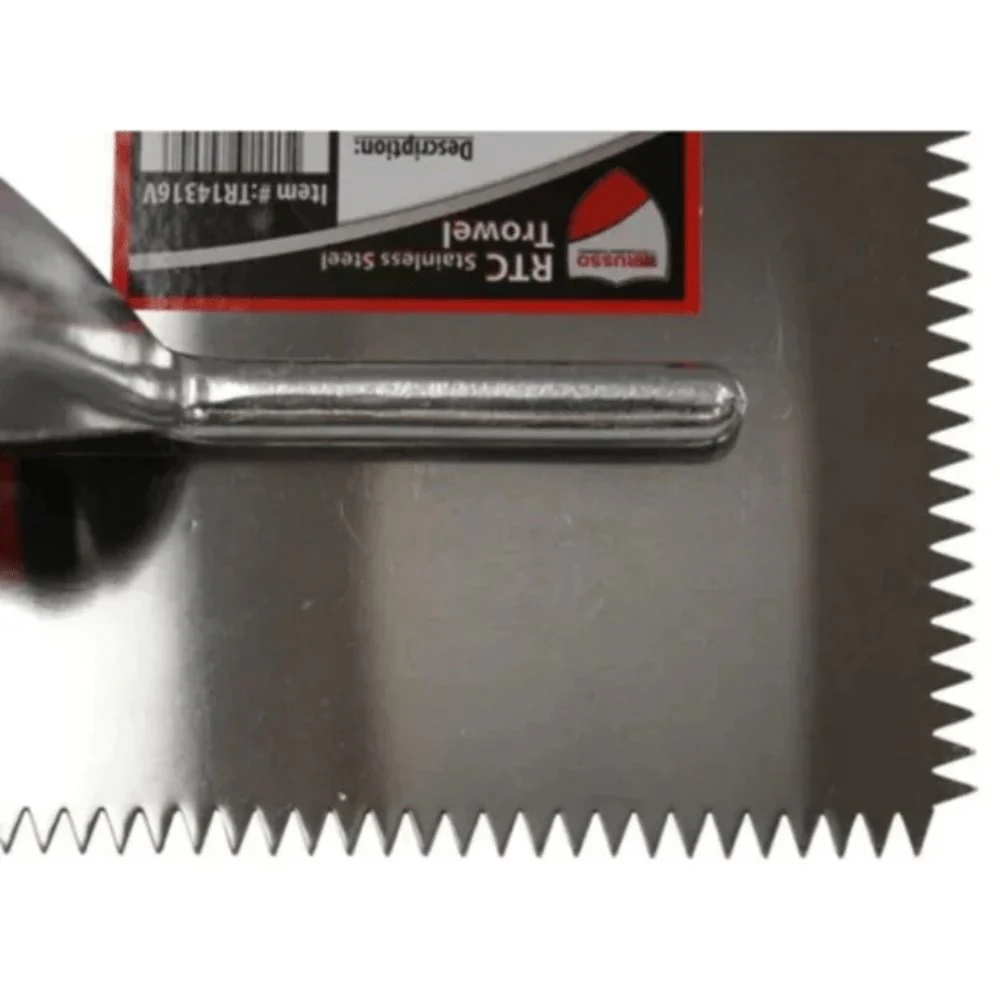RTC Products Stainless Steel Notched Tile Trowels - Image 6