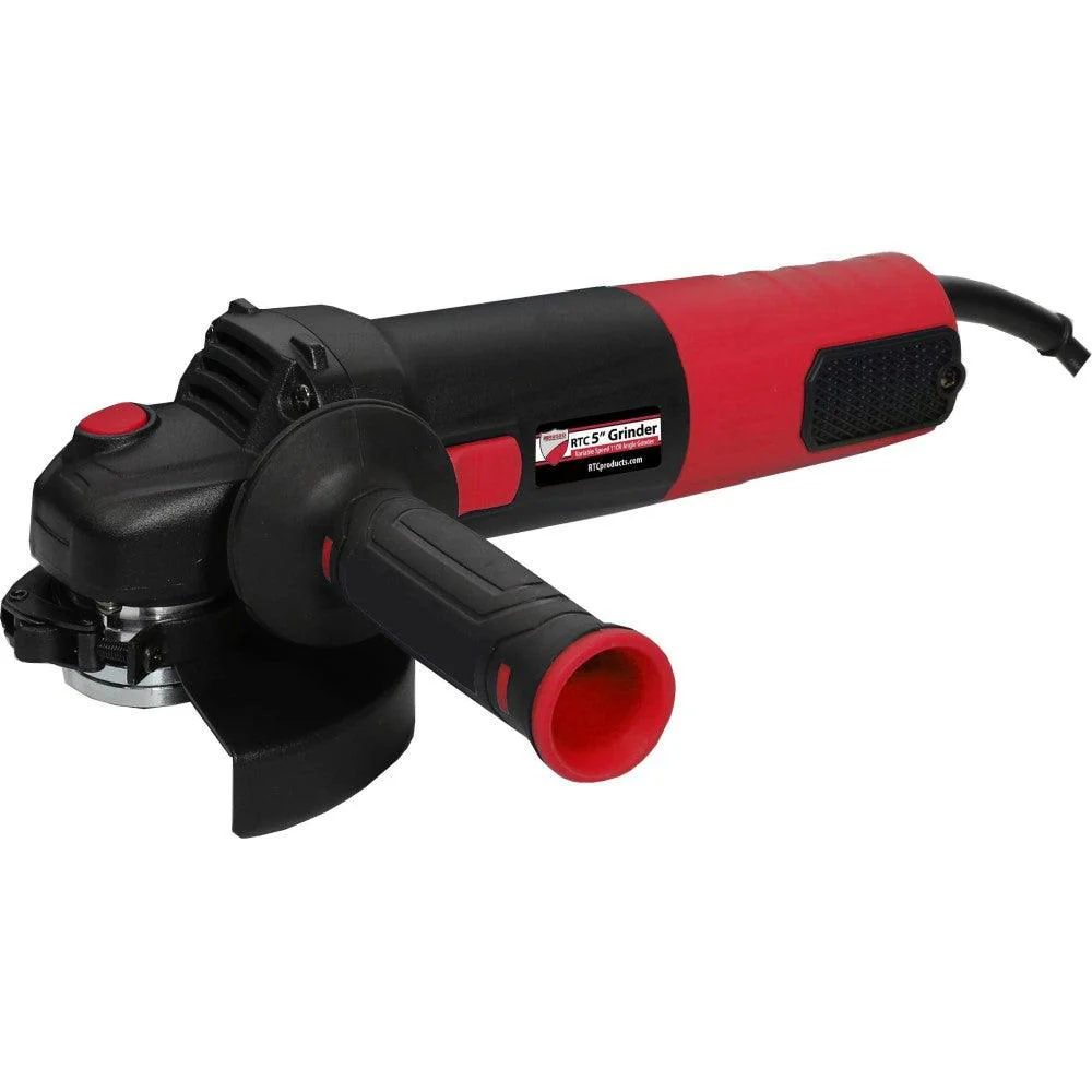 RTC Products 5" Variable Speed 110V Angle Grinder