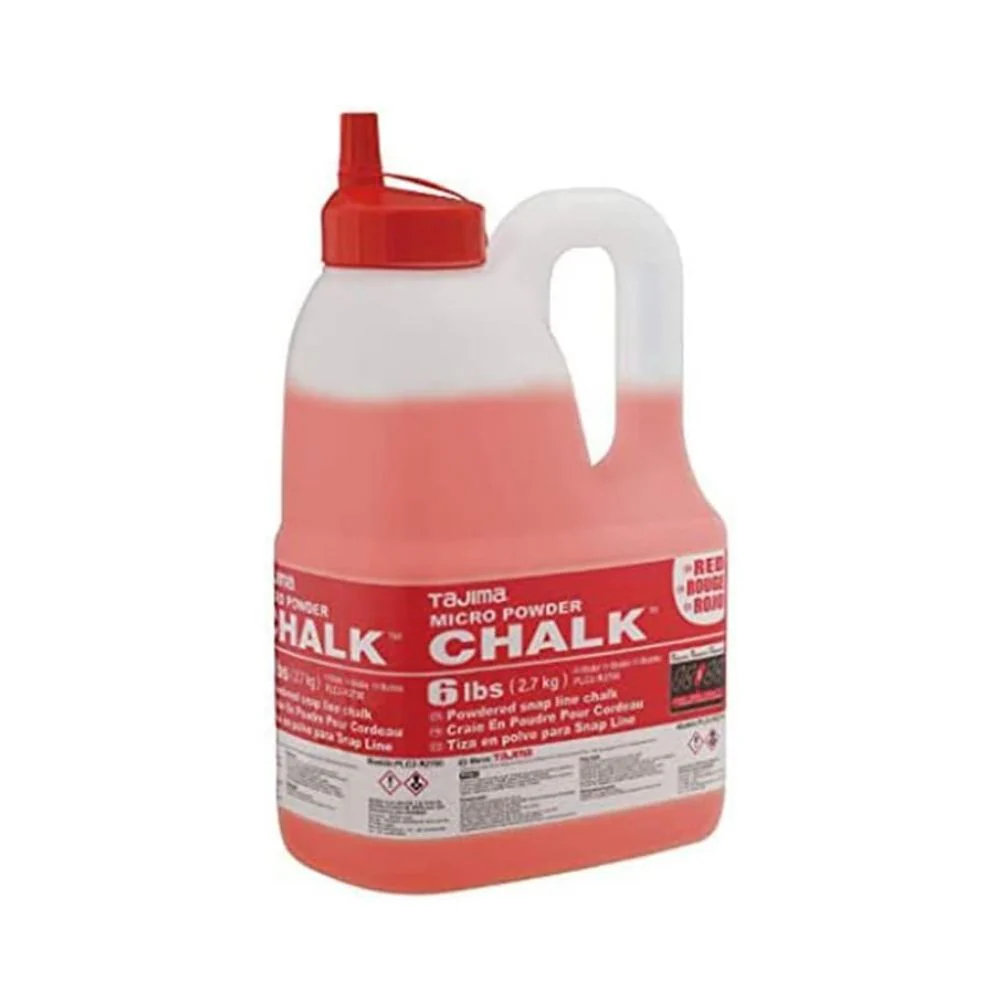 Tajima Ultra-Fine Snap Line Chalk Refill, 6 lb / 2.7 kg