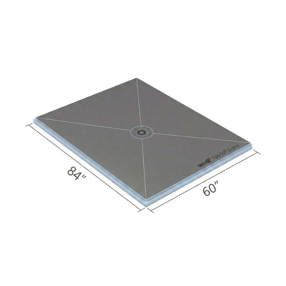 wedi Fundo Center Drain Shower Base - Image 16