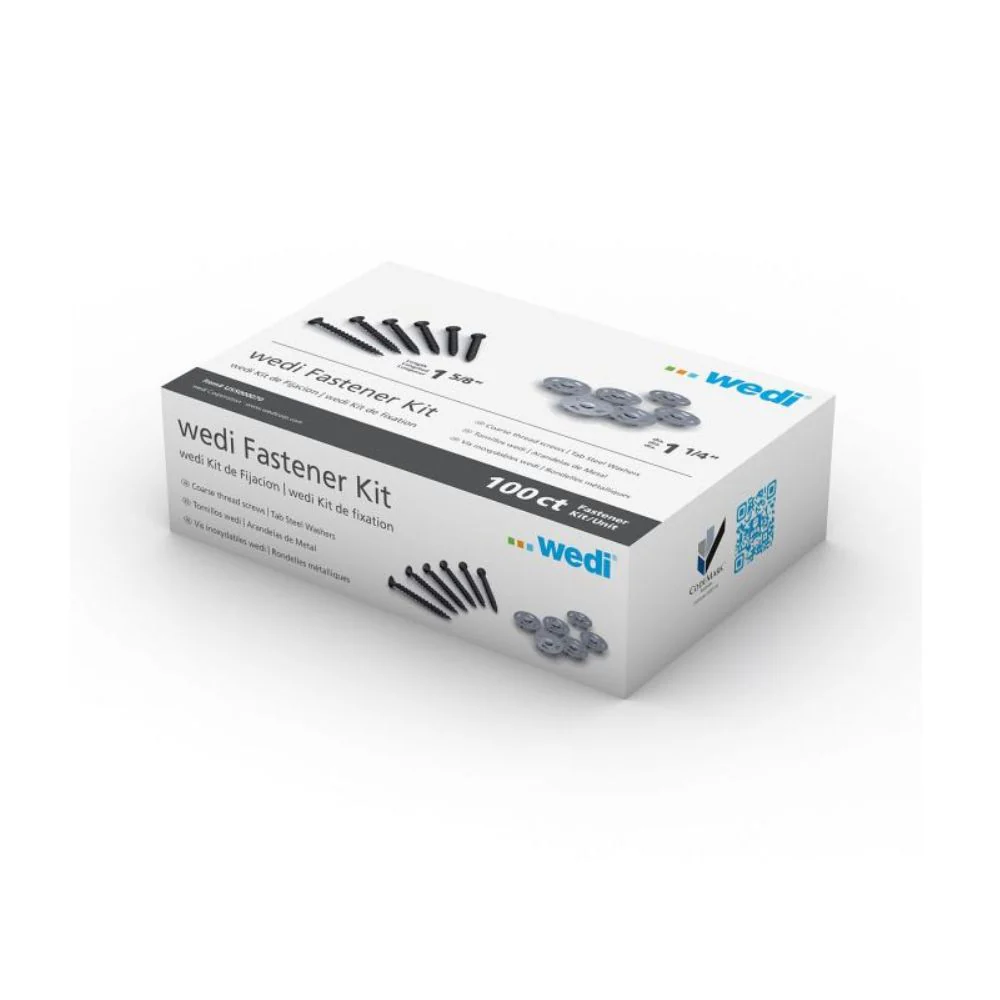 wedi Screws and Washers Fastener Kit (100 Pack)